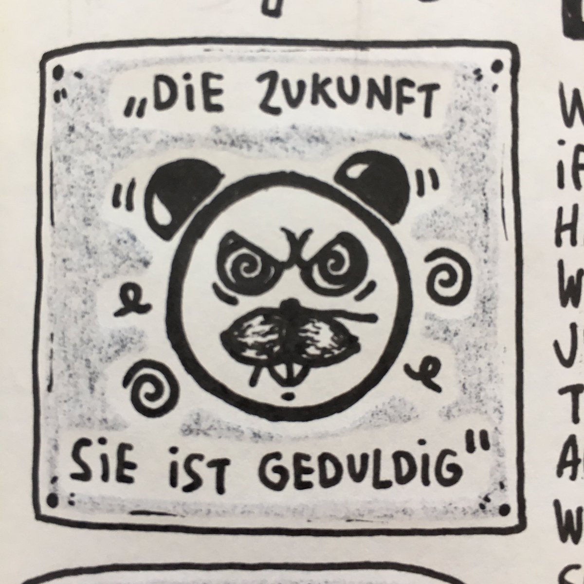 die zukunft sie ist geduldig 