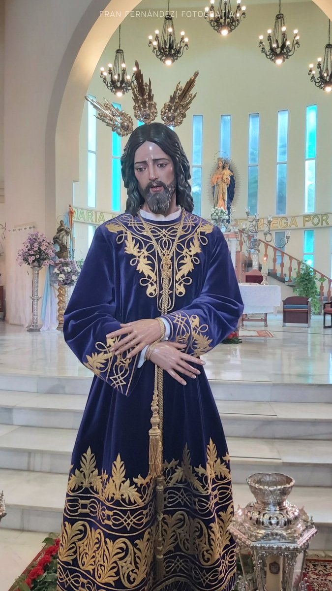 Remodelación estilistica del Señor de la Redención, por su autor Juan Ventura.