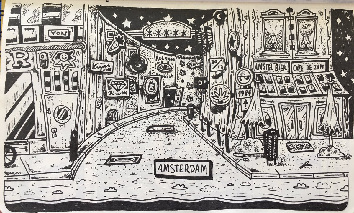 i've traveled to brussels, paris, amsterdam, london... 