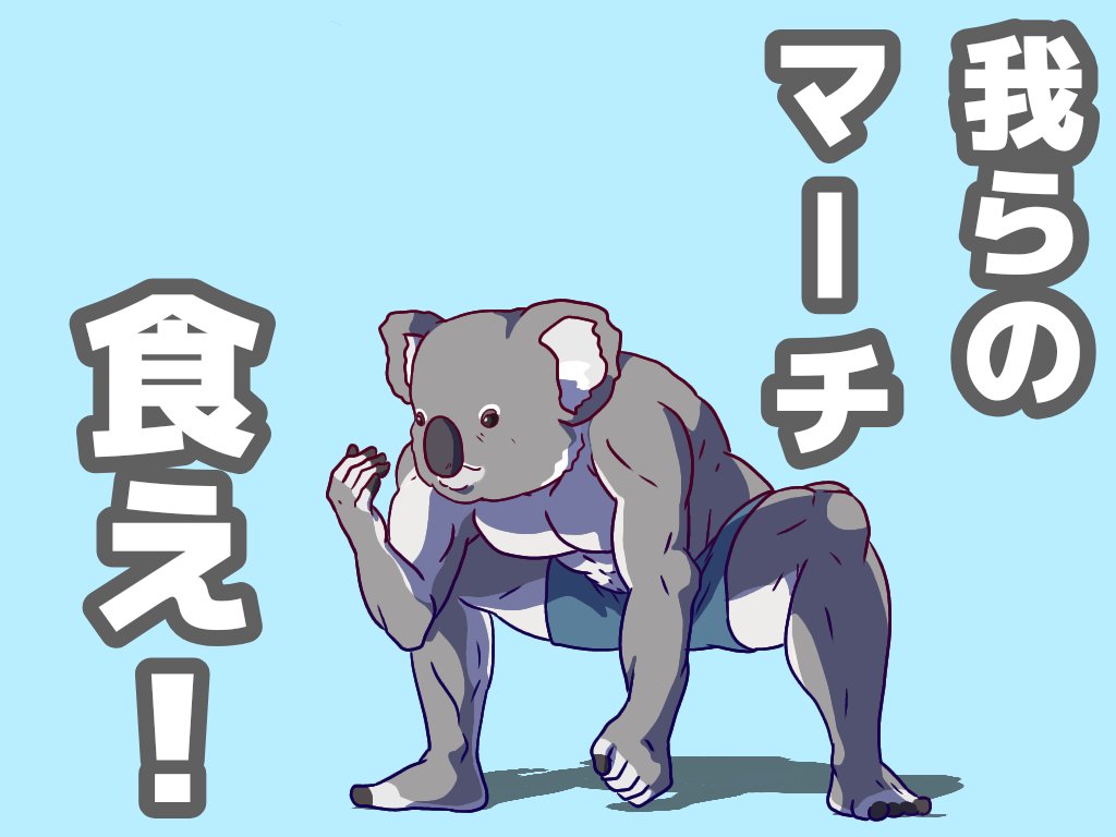 タカとん イラスト 月の上放送局 圧で推してくるタイプ コアラのマーチ イラスト コアラ