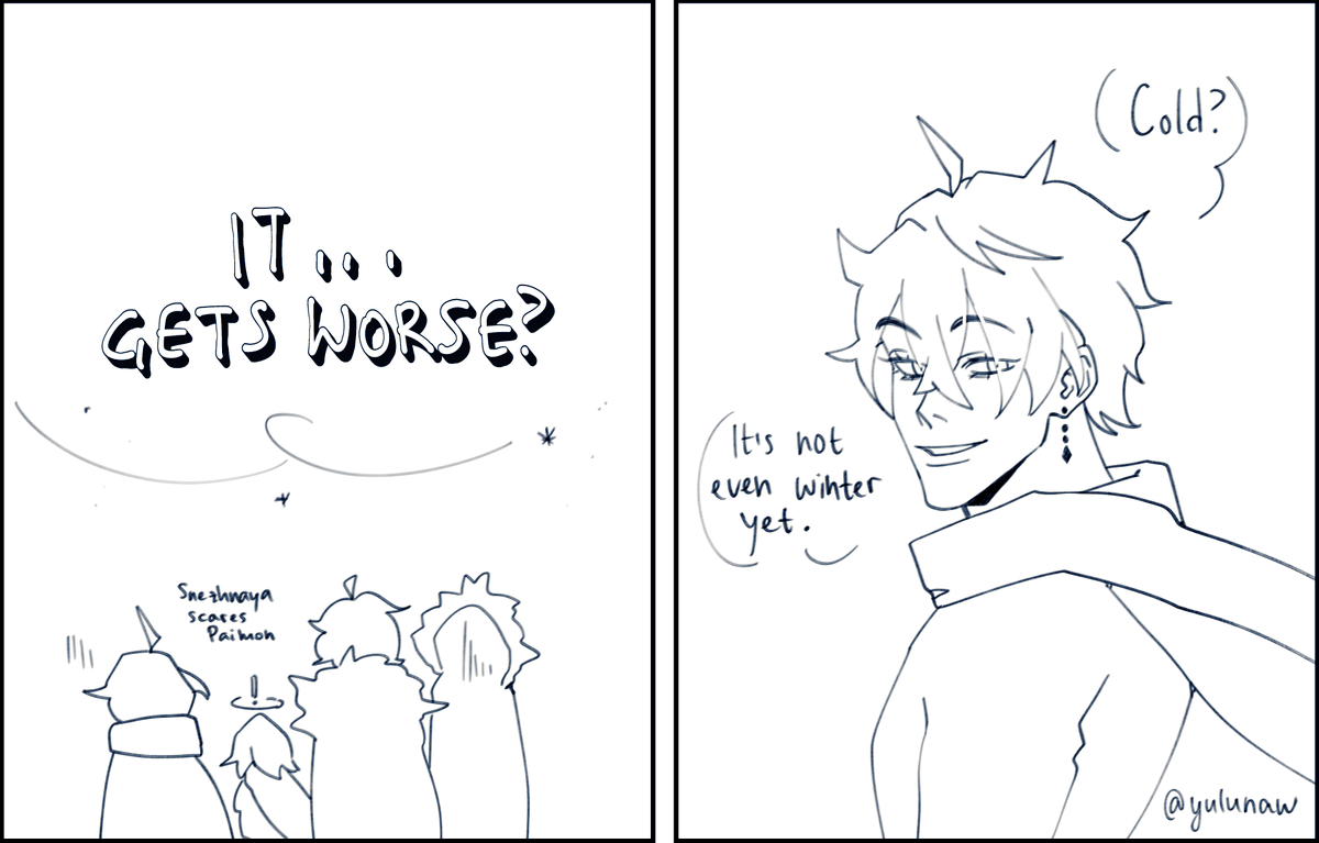 #genshinimpact #genshinimpactfanart it was november. brace yourselves for december