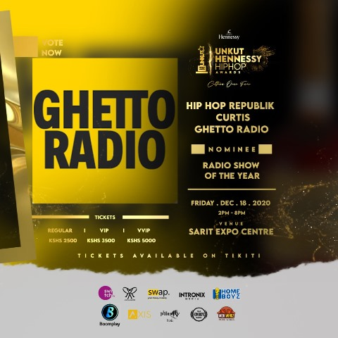 GhettoRadio895's tweet photo. Ghetto Radio’s #HipHopRepubulik Nominated for UNKUT Hennessy Hip Hop Awards https://t.co/EbfnfPp5zM  #Goteana https://t.co/eIXUo1y6yT