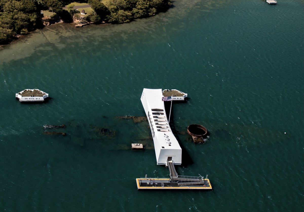 Mike_Pence's tweet photo. On Pearl Harbor Remembrance Day, we honor the memory of the thousands who gave their lives 79 years ago. The attack on Pearl Harbor changed the course of history forever &amp; we will never forget or fail to honor the sacrifice of those lost as they defended our freedom &amp; our Nation. https://t.co/9IDsAtade7