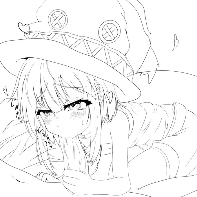 めぐみん描いてます 