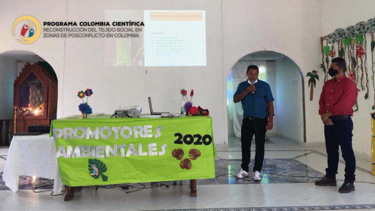 tejido_del's tweet photo. #Felicitaciones
El Proyecto Modelo Ecosistémico del programa Colombia Científica, se encuentra en el corregimiento de #Encimadas en Samaná, celebrando la graduación de 26 habitantes del diplomado en Promotores Ambientales Comunitarios
@udecaldas @MincienciasCo @ColCientifica https://t.co/bswXfNyCMn