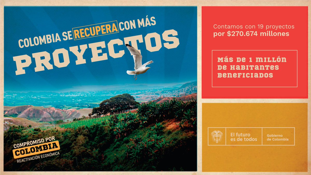 Ministerio_TIC's tweet photo. Compromiso por Colombia llega a Norte de Santander, la mayor inversión está enfocada en la zona del Catatumbo con proyectos por $77.294 millones financiados con recursos de OCAD Paz. Ingresa a https://t.co/QulmiY0kon y conoce más. #NSantanderSeReactiva https://t.co/73k86QZWN9
