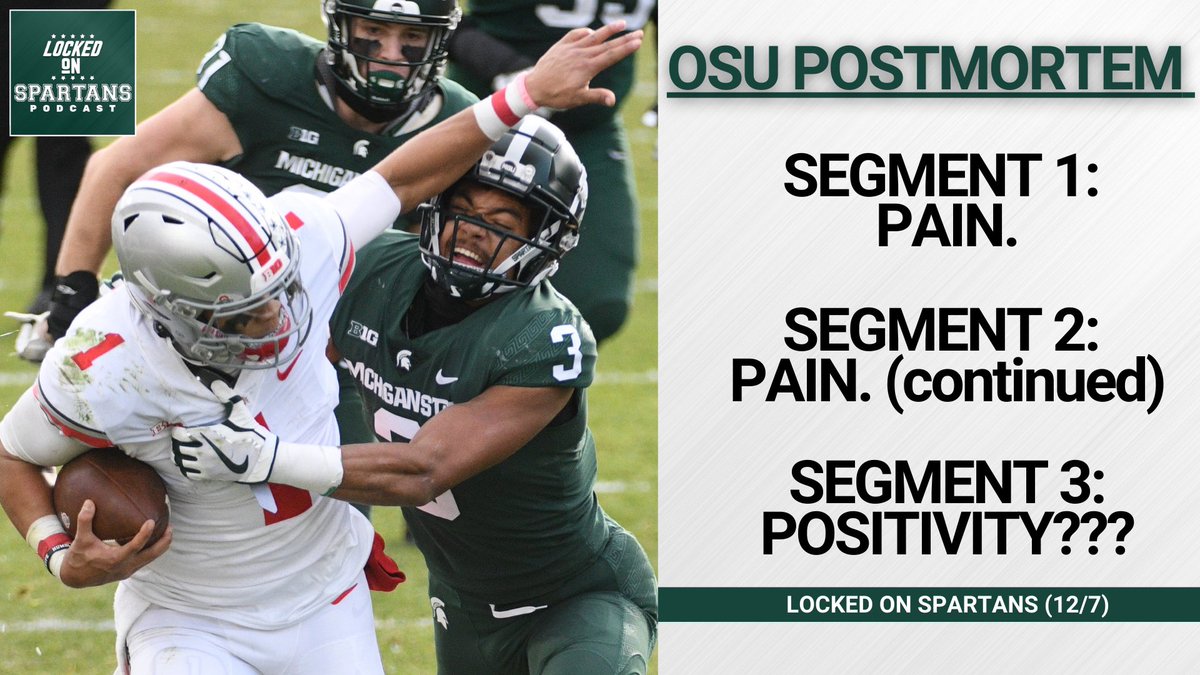 The best way to handle a loss is two paths: Laughing and complaining about it. 

We do both, a lot, in this one. podcasts.apple.com/us/podcast/loc…