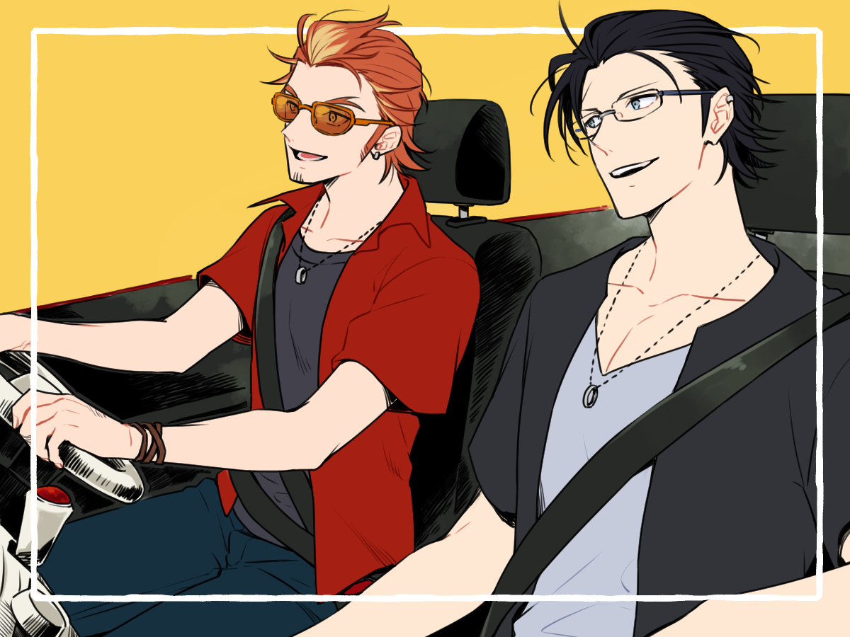 「リクエスト:ドライブする三十路神速 」|深威のイラスト