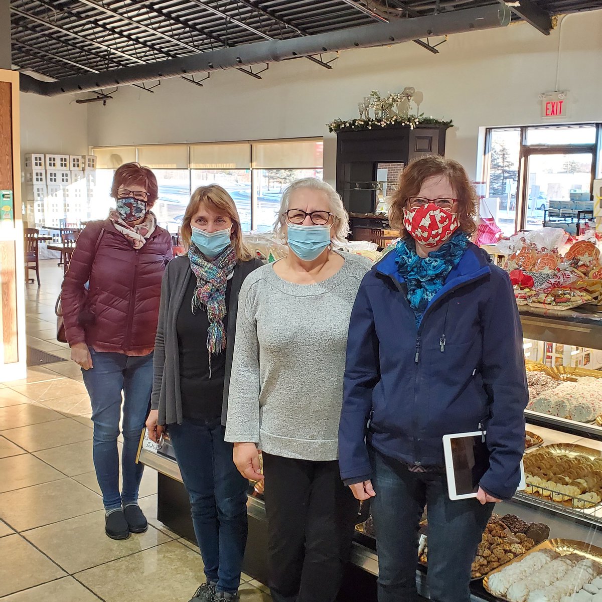 Thanks for the Rita and the team The Italian Bakery in #Barrie for your support. #shoplocal