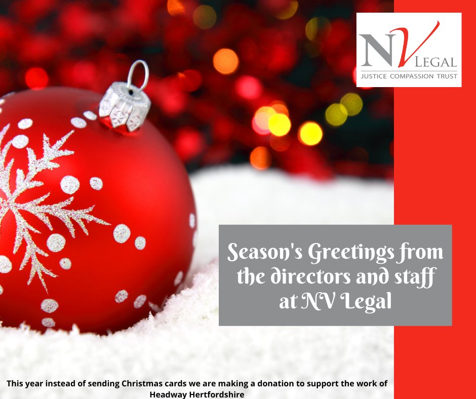 Our office will remain open throughout the Christmas period and our solicitors will be on hand to help with any personal injury enquiries. Call 03330 112 732.
#personalinjurysolicitor #personalinjurylawyer #personalinjuryfirm