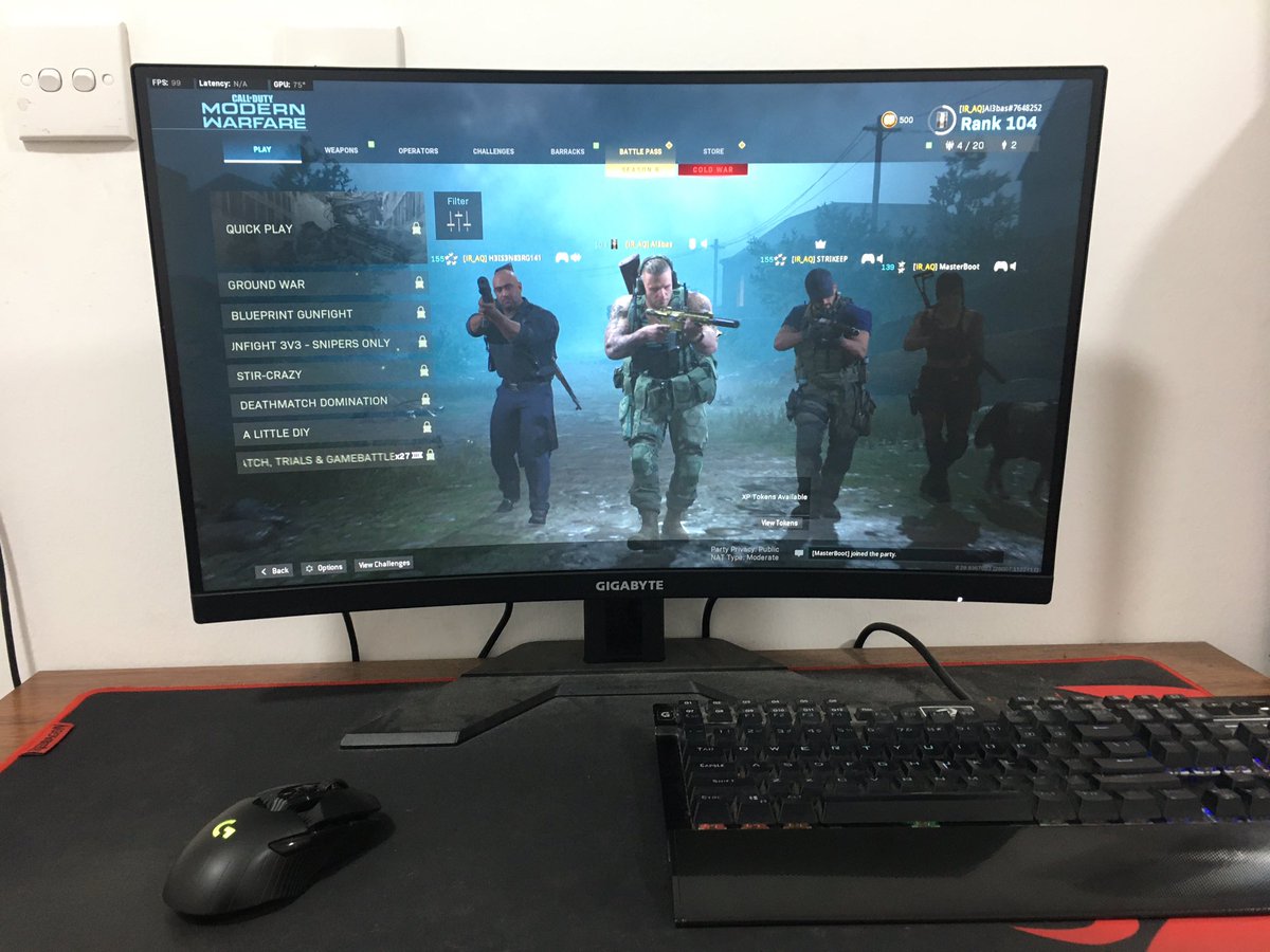 xAliSalar's tweet photo. @LogitechG_ME @CallofDutyARA Simple Setup 🙄 https://t.co/VHwVYonnuu