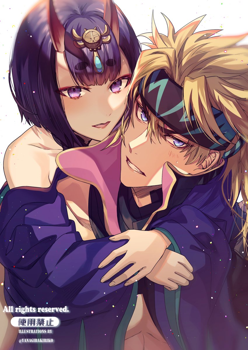 坂田金時(Fate) ,酒呑童子(Fate) 「#これが私の代表作
去年から今年にかけてたくさん見てもらったやつ(Fateシリー」|柳葉キリコのイラスト