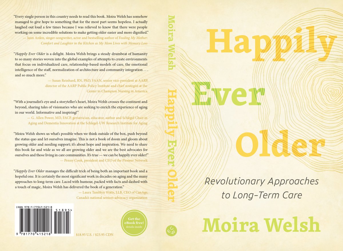 Moira: #HappilyEverOlder & your work, research & pragmatic approach to deinstitutionalize #longtermcare is critical to ensure dehumanizing elders will not be tolerated. Now its up to #Cdns. & #essentialfamilycaregivers to ensure political leaders follow-through #postcovid19 #LTC