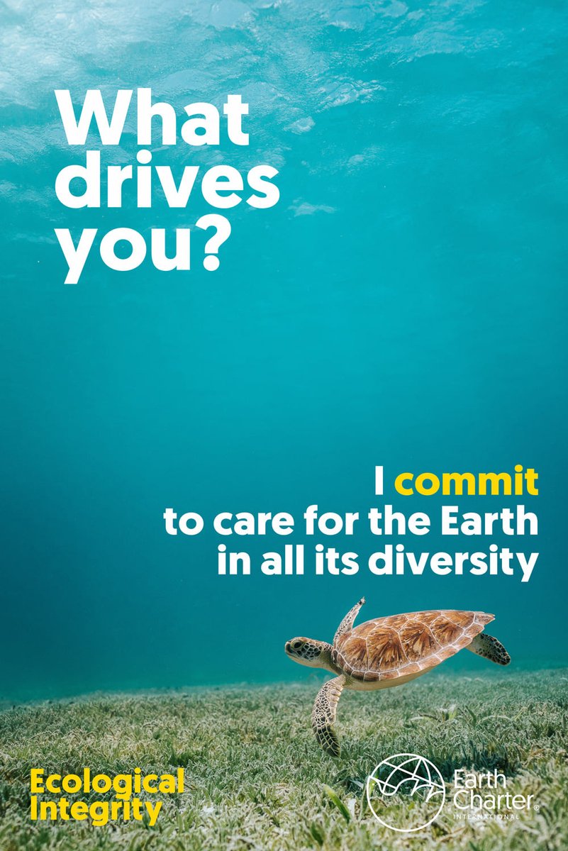 earthcharter's tweet image. 1,000 breeds are threatened with extinction, 3/4 of the land-based environment and about 66% of the marine environment have been significantly altered by us. Join our commitment to building a new better world earthcharter.org/commit 
#myECcommitment #turningconscienceintoaction