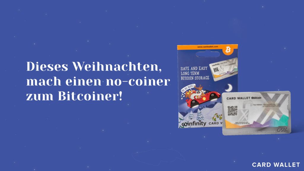 CardwalletCom's tweet photo. Das perfekte Weihnachtsgeschenk für (zukünftige) Bitcoiner? Zeigen wir dir heute auf unserem Blog! 😉

https://t.co/jUtsFFAQM9

#wearebitcoin https://t.co/BnEFM3kFnS