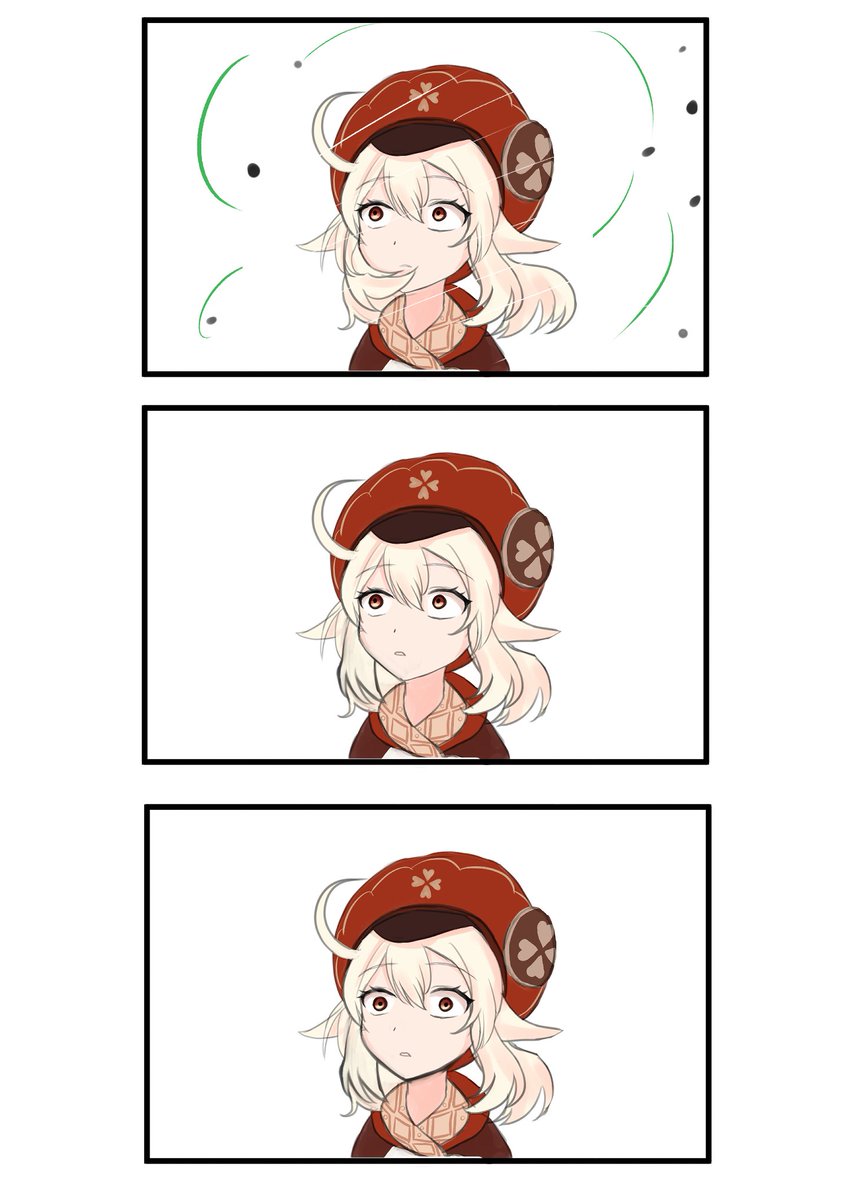山に置いてきた少しヤバめの爆弾が爆発してしまったクレー #原神 #原神イラスト