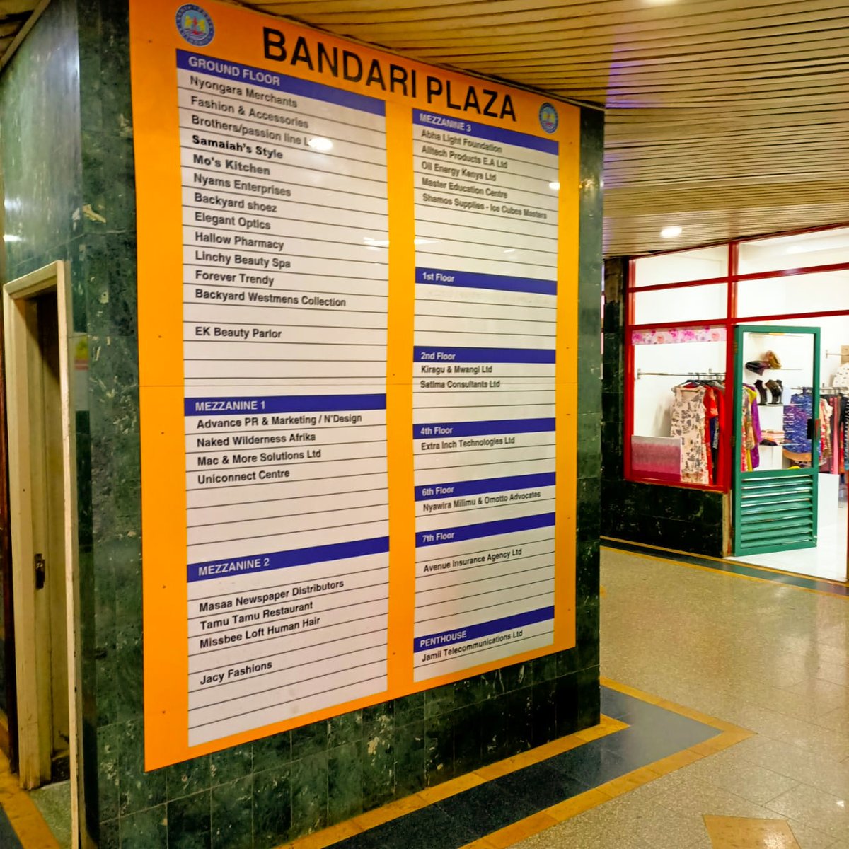 CyropackLimited's tweet photo. Directing visitors through your building can be crucial , getting a large directional board from Cyropack  is a great way to ensure offices or shops can be located with ease.

Get in touch for more details.

Call/WhatsApp us on: 0722324701 / 0734461266

Email: info@cyropack.com https://t.co/ahpZrgHZGY