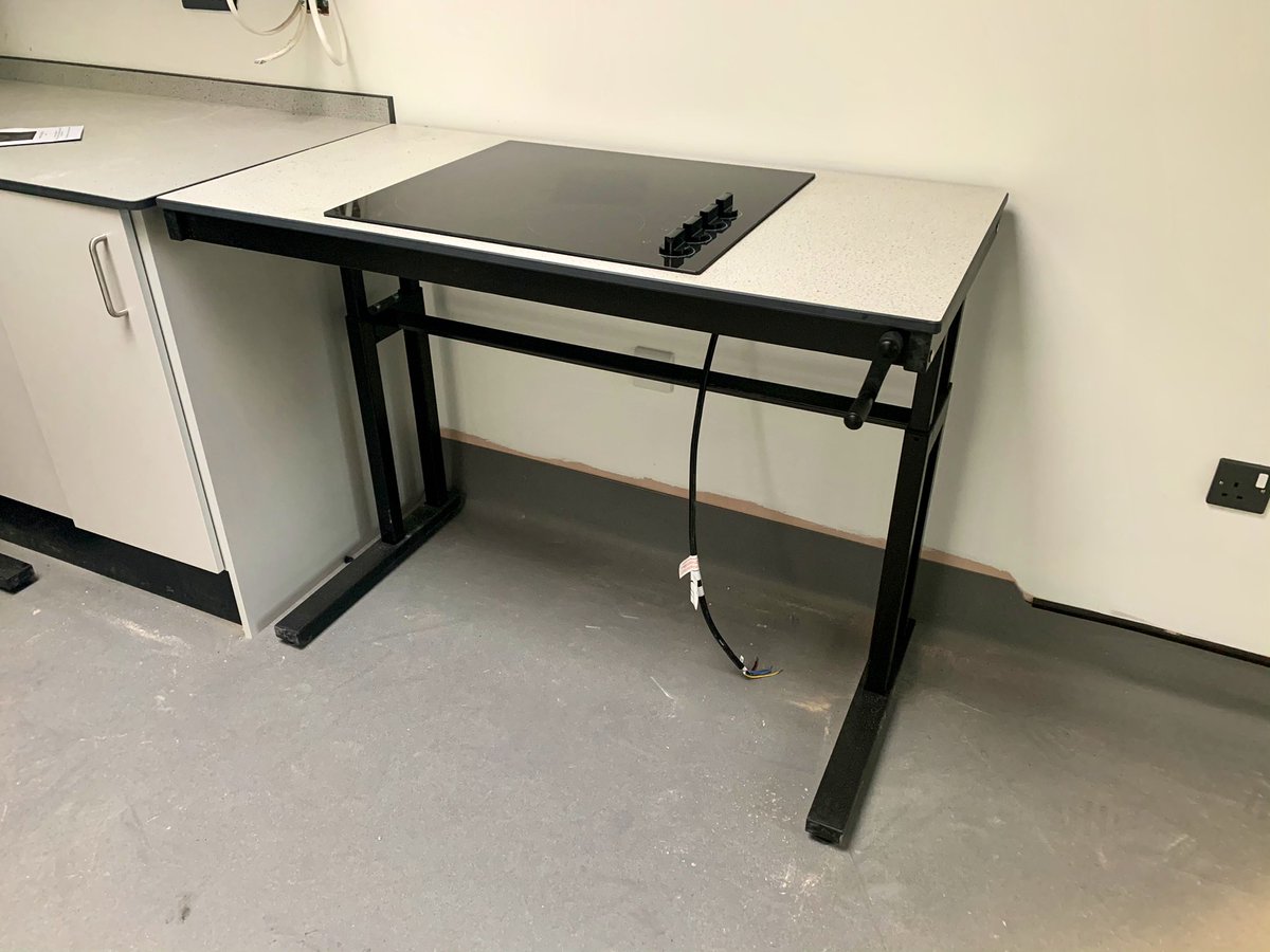 GreenMeadowsWAT's tweet photo. It’s beginning to look a lot like ... a Food Tech Kitchen! Amazing! The ‘rise and fall’ appliances have been fitted to make the kitchen accessible for all of our pupils 👌🏻😍 🥘 👩🍳 @VarietyNorthern @VarietyGB @NGBaileyUK @BAMConstructUK #VarietyBigBuild https://t.co/WRg019iL67