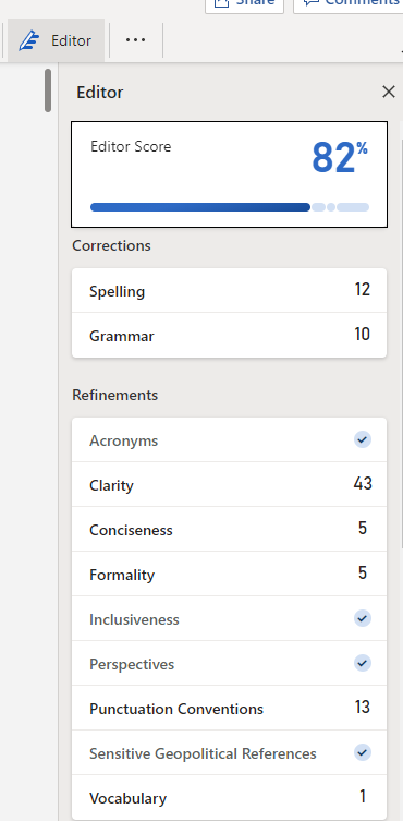 DonnaMShah's tweet photo. Another day of #MondayMagicTips😊
If you haven't already checked out #Editor in @MicrosoftEDU #WordOnline then today is the day.
✍🏻Choice of writing styles
✍🏻Corrections
✍🏻Refinements
and so much more
@chordsandcode what is your #MagicMondayTip?
@MSEducationUK #MIEExpert https://t.co/RoYKDjLYwH