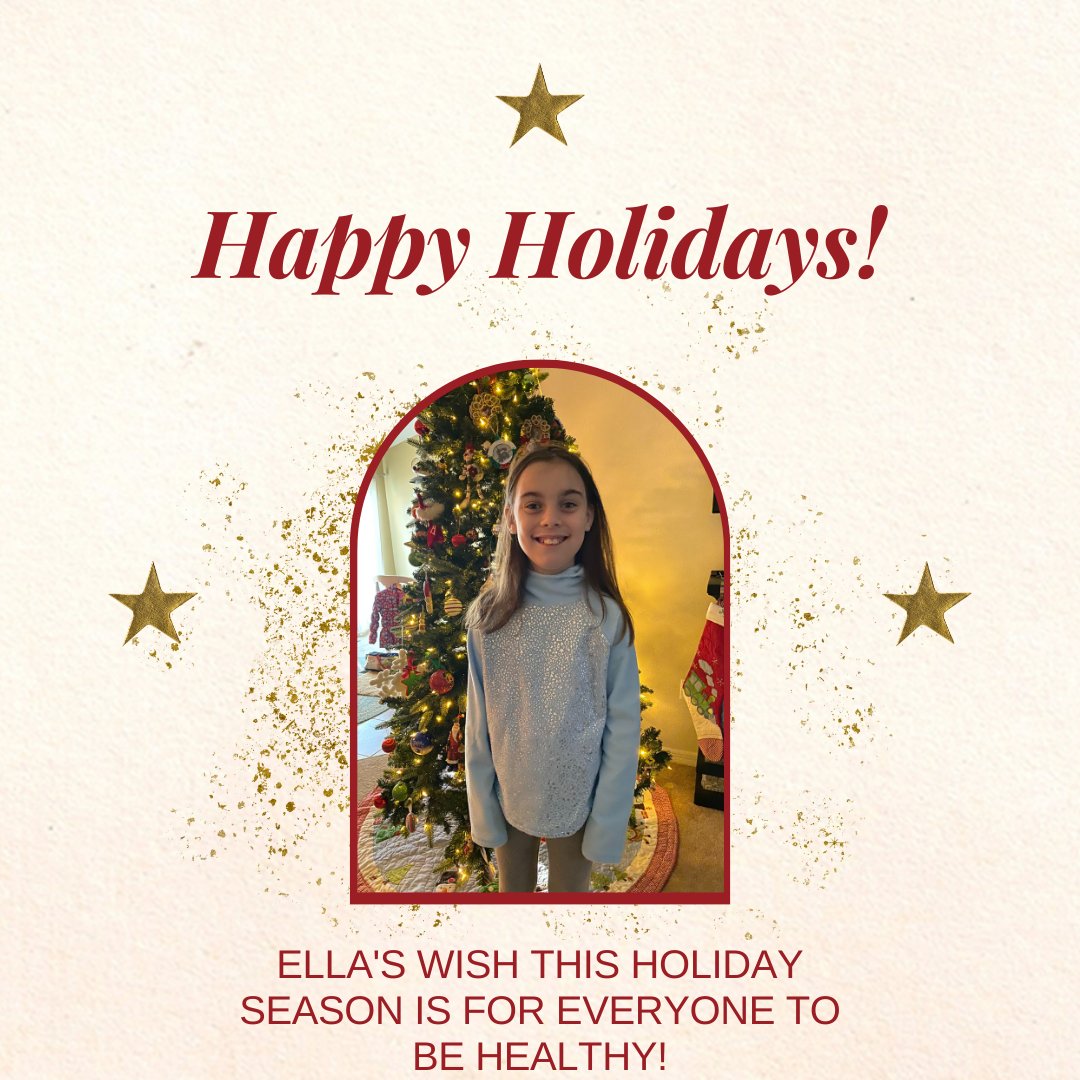 FoundationUSP7's tweet image. Wrapping up our holiday version of our #7Degrees Day is our #haofountainsyndromewarrior Ella. She hopes that everyone has a great holiday! #USP7 #haofountainsyndrome #holidayseason🎄 #hanukkah2020 #christmas2020