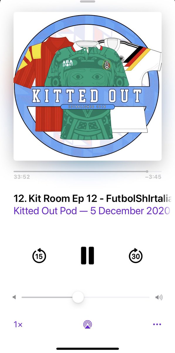 ForbiddenShirts's tweet photo. Bored on a Monday?

Why not tune in to @KittedOutPod latest episode with the infamous “Blue Steel Italian Stallion” @FutbolShIrTALIA 🤌🏻

My personal highlight 
“When I leave in a box they can fight over my shirts” 😂 yes Adrian! 

#TopPod https://t.co/jXm4MhM5o2