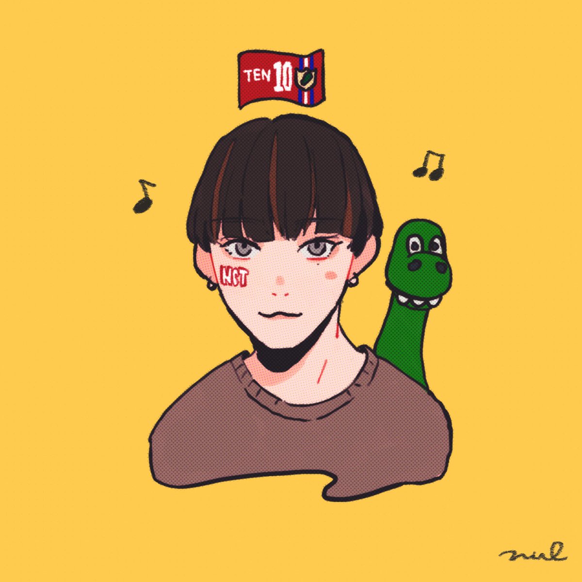 「??
#TEN #NCTFanart 」|𝗡𝗨𝗟のイラスト