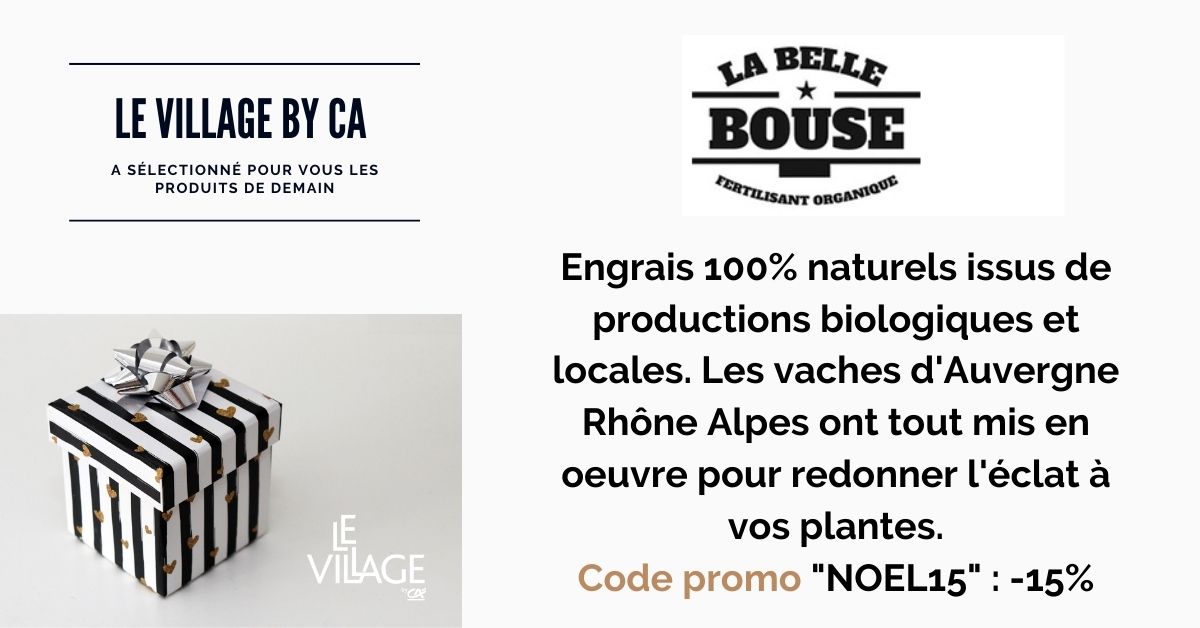 🎁 1 JOUR – 1 STARTUP – 1 CADEAU

@labellebouse vous propose  le fertilisant responsable et engagé pour toutes vos plantes de ville et d'ailleurs Fertilisant 100% venu de la nature issu d’une production biologique et locale🌷
A retrouver sur notre page levillagebyca.com/fr/marchedenoel 🎄