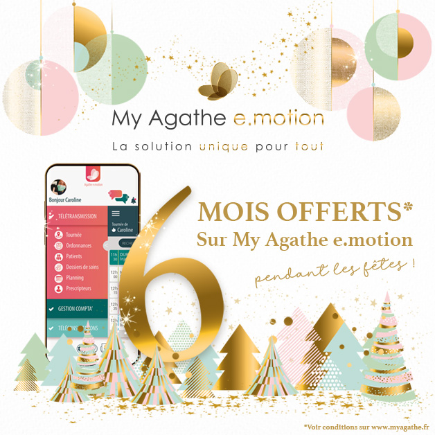 CBAInformatique's tweet image. ✨ Durant ce mois de décembre, Agathe vous gâte avec 6 mois offerts lors de votre installation en libéral. 🥳 Et si vous êtes déjà installée ou client.e chez nous et souhaitez passer à e.motion, contactez-nous par ici 👉 bit.ly/3ovCXN4