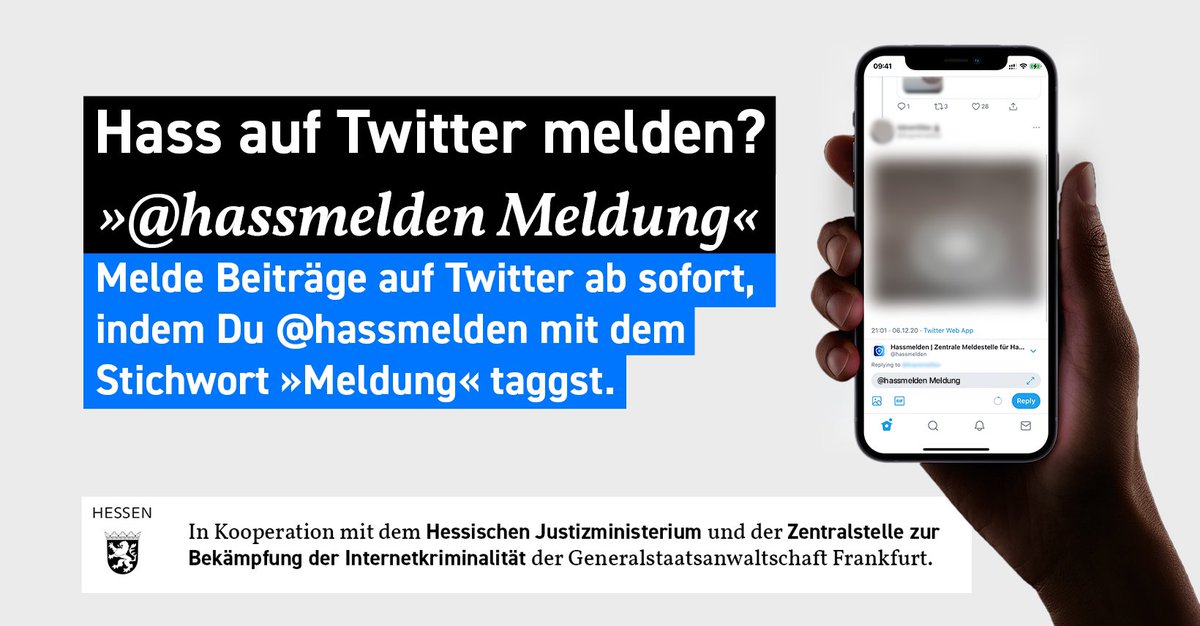 Hassmelden | Zentrale Hatespeech-Meldestelle tweet media