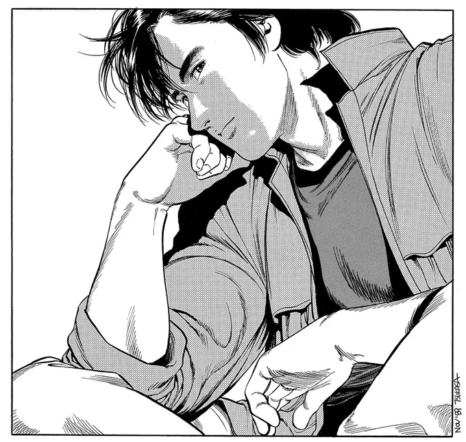 【#241あたしをナンパした女⁉️】
原宿で香をけしかけ一人行動する獠?

獠はもっこり美女に撃退?
その美女は香を追いかける?

彼女の名は絵梨子
香の高校時代の同級生

モデルに勧誘された香は
絵梨子と再会するも銃撃が
獠が咄嗟の判断で絵梨子を守る⚡?

が獠までモデルの勧誘に?

#毎日CH扉絵 