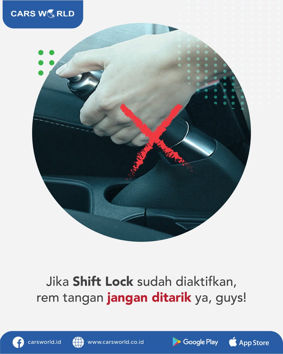 carsworld_id's tweet photo. Carsfriend pengguna matic, ada yang pernah ngalamin harus parkir paralel &amp; ga boleh di kunci?
.
.
.
____________
#mobilmatic #transmisimatic #shiftlock #shiftlockindonesia #mobil #suzukiignis #otomotif #otomotifindonesia #otomotifmobil https://t.co/FjTNDxExir
