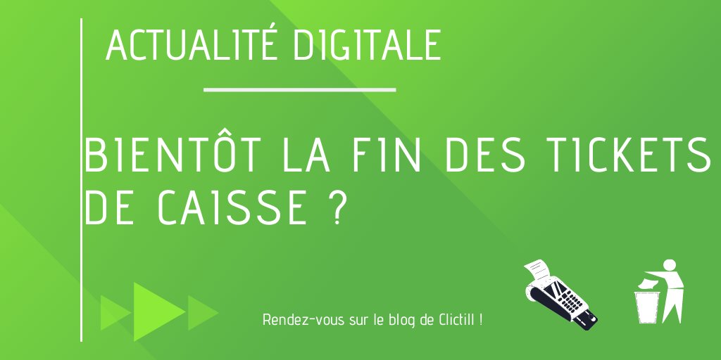 Clictill's tweet photo. Depuis toujours, nous sommes habitués aux tickets de caisse dès lors que nous procédons à des achats dans une boutique. Comment le ticket de caisse peut-il évoluer grâce aux nouvelles technologies ? 

👉https://t.co/xWj5tuRsK9

#ticketsdecaisse #actualite #digital #retail https://t.co/JLrruz0dQp