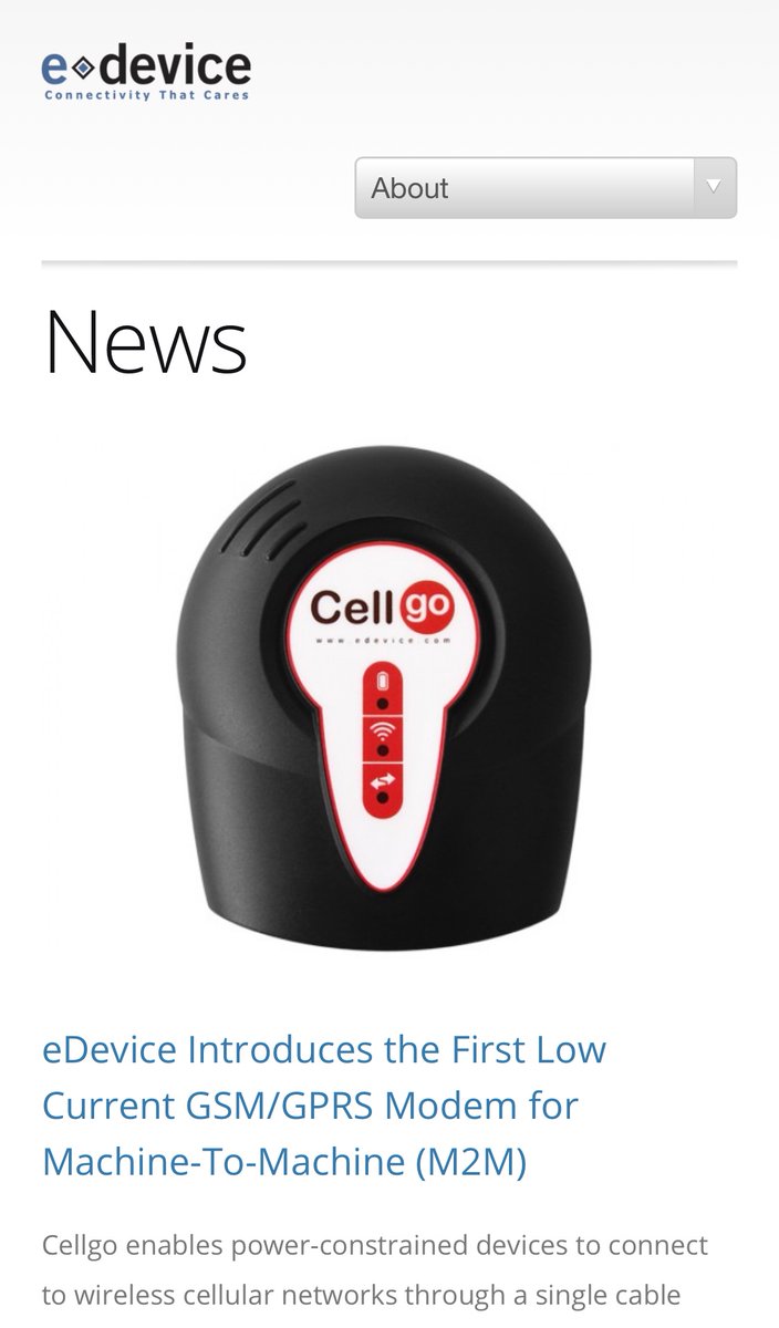 Breaking! This is major! The Edevice CellGo cellular modems used by Dominion belong to a Chinese company!  http://www.chinabiotoday.com/articles/20160906_1