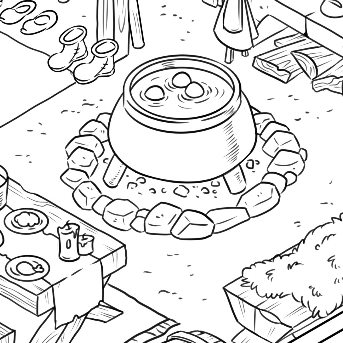 oixxo's tweet image. Coming soon! 😍 Trying to make time for everything planned before the year ends!
#isometry #isometricmap #lineart #coloringpage #conceptartist #conceptart #dnd #rpg #dndartist #dungeonsanddragons