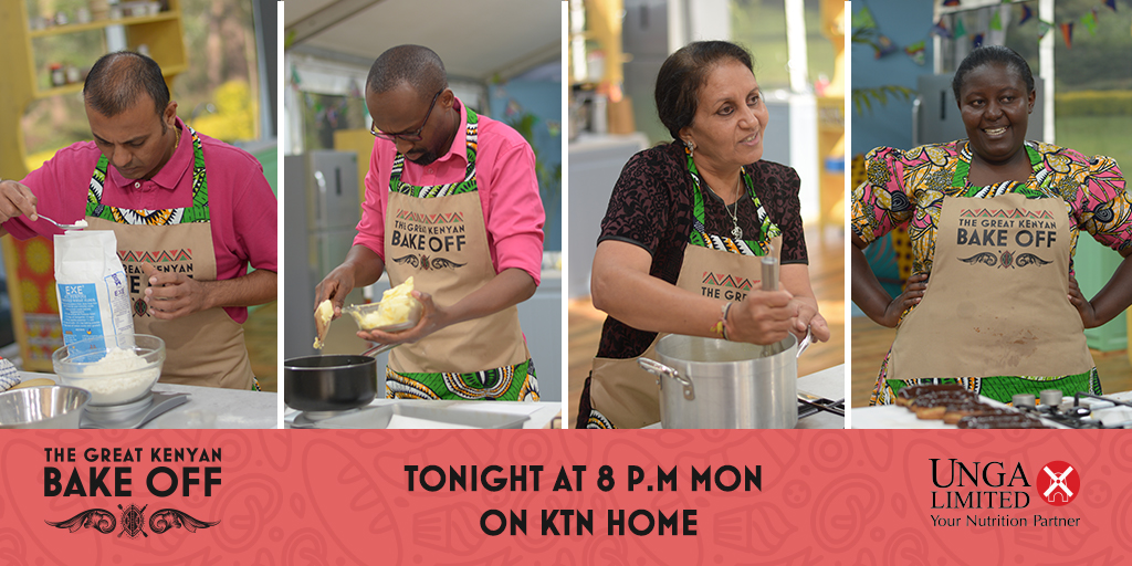 KenyanBakeOff's tweet photo. One thing's éclair: only three bakers will survive Pâtisserie Week! Which 3 will make it to theFinal? Don’t miss tonight's epic bake off on KTN Home at 8pm!
#TheGreatKenyanBakeOff @ChefKiranJethwa @myrakiv @JuneGachui @NickNdeda @StandardKenya https://t.co/iIShrGvXOP