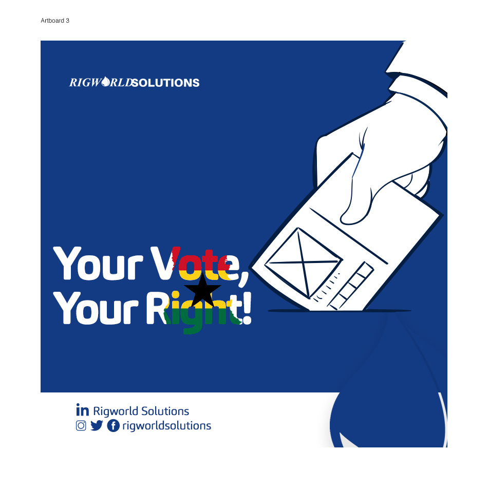 Your vote is your right! Find time today to visit your polling station to cast your vote. It's your civic responsibility. #votepeace #elections2020