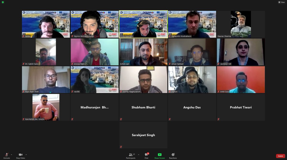 DESINNO3's tweet photo. DESINNO capacity building run by the University of the Aegean starts today! Exciting times ahead! #HCIDesign https://t.co/PcqigGP2Hr