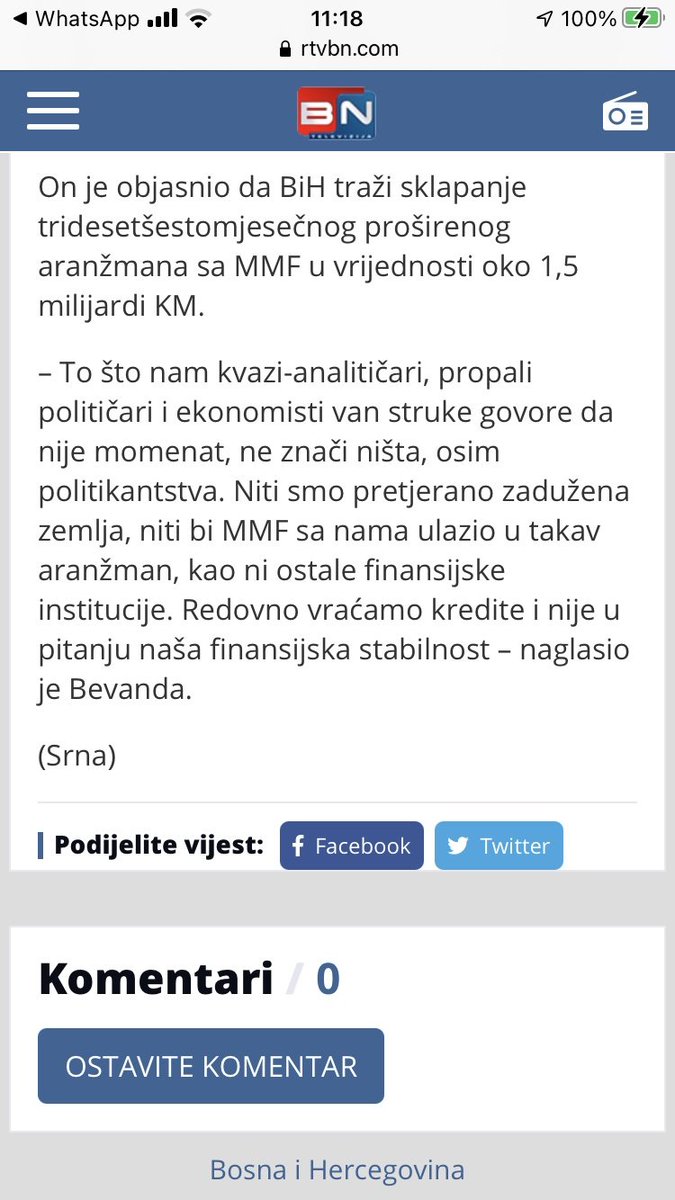 Tagujte se. Ja sam ekonomista van struke 🤣
Nije momenat? Što si nervozan, Vjekoslave? Mi samo rekli da bi red bio znati gde će pare, da se zna jasna namena, a ne da nije vreme.
Kso i obično, izokrećete, etiketirate, šaljete poresku, vređate, jer ništa drugo ne znate.