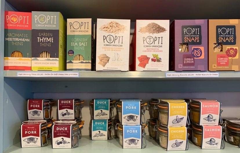 A little #shelfie today this is our pate and crackers shelf. A wide range of pate and crackers to suit anyone's taste and perfect for those christmas evenings. #Christmas #Cornish #Cornishchristmas #Cornwall #shopCornish #Falmouth #shopfalmouth