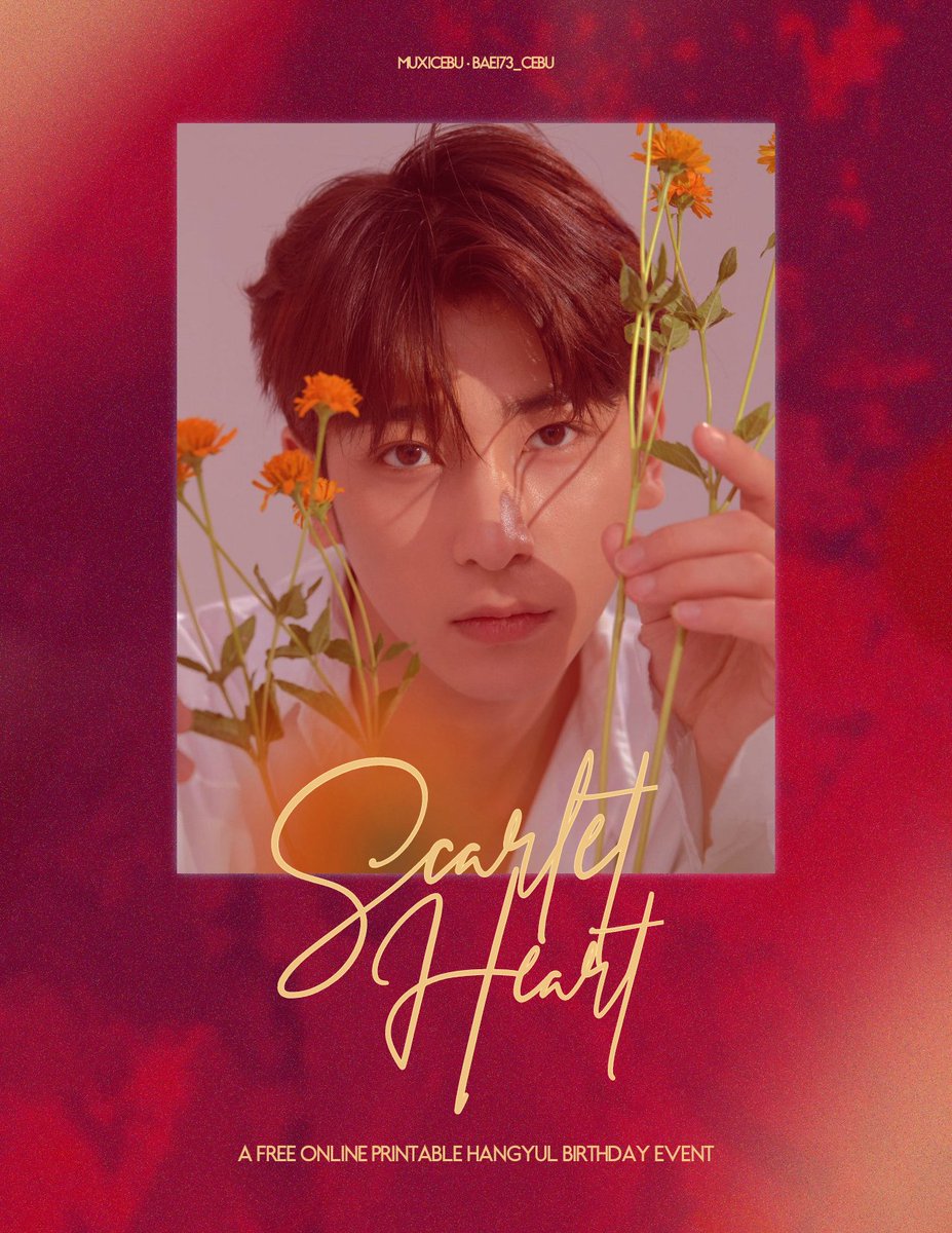 BAE173_Cebu's tweet photo. 🌹Scarlet Heart🌹

Celebrate #이한결 day in the comfort of your own home. 

• Make your drink
• Print the freebies
• Post your photos with the hashtag #ScarletHangyulDay and tag @BAE173_official and @BAE173_Cebu 

Link: https://t.co/QKfTL9ELV2 https://t.co/0c3Jv0juAD