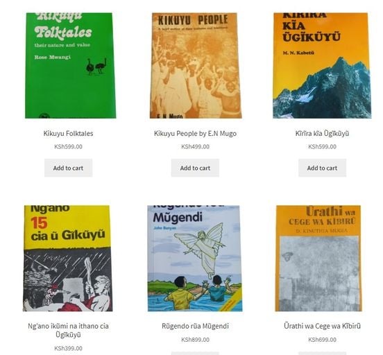 Wĩrute Gĩkũyũ: I have these Kikuyu Books and more....

If interested in any of them, get in touch.

- Kĩrĩra kĩa Ũgĩkũyũ by M.N Kabetũ
- 1000 Kikuyu Proverbs by G. Barra
- Ũrathi wa Cege wa Kĩbirũ by D.K Mũgĩa
- Kikuyu Folktales by R. Mwangi

shop.kikuyuland.com