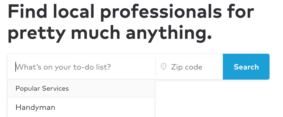 I'm just going to leave this here... "What's on your to-do list? Handyman."

<a href="/thumbtack/">Thumbtack</a> needs a copywriter