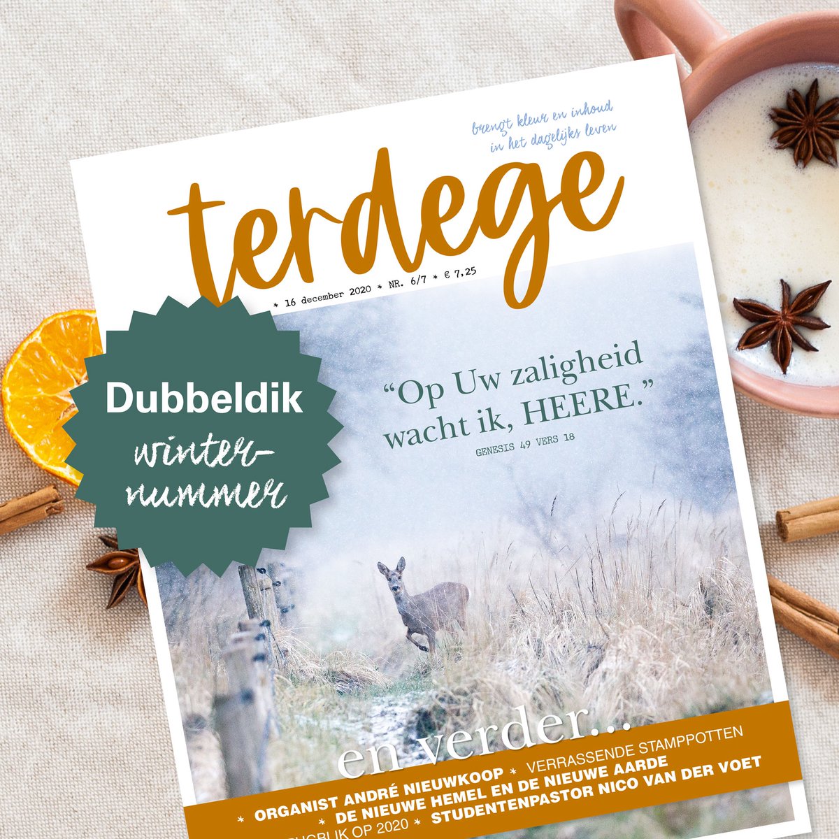 Het loopt storm met de bestellingen van ons dubbeldikke winternummer. Komt vast door de mooie coverfoto van <a href="/BoswachterEdJ/">Erik de Jonge</a> of door het interview met @AMNieuwkoop 😉