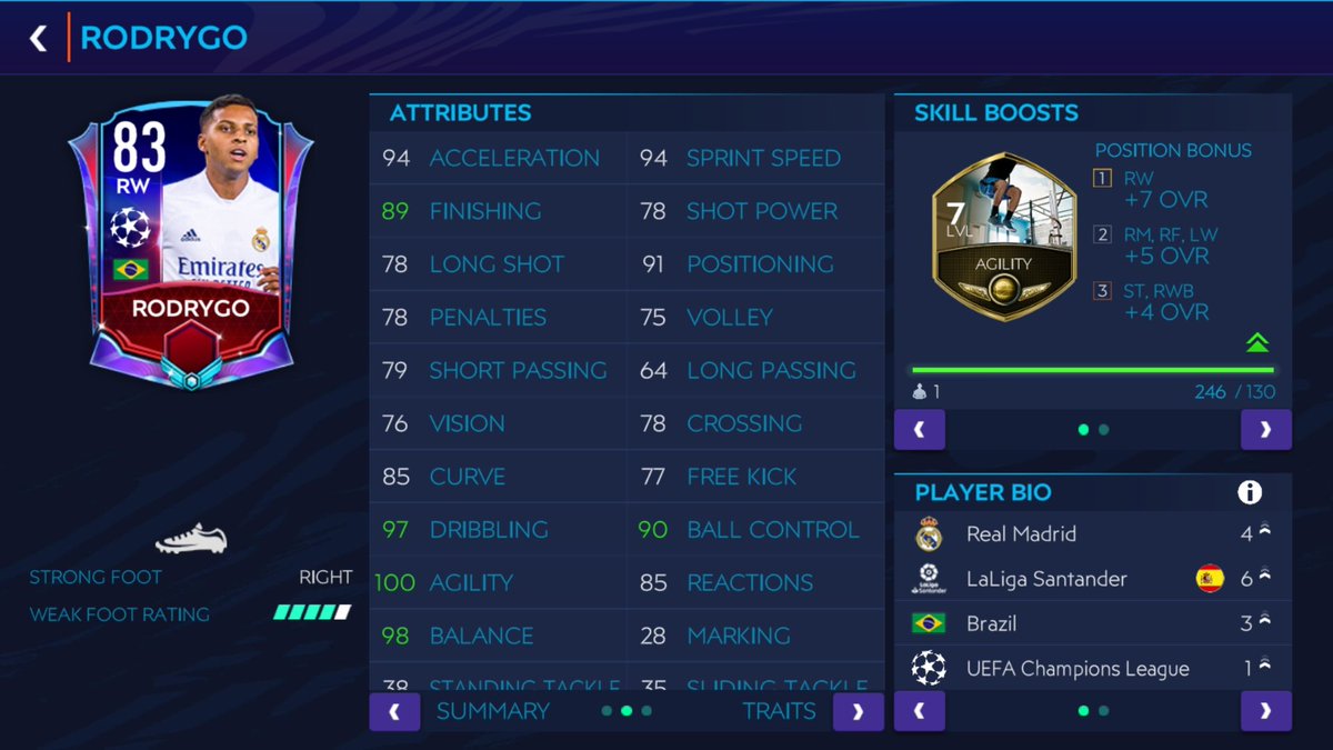 And RWs... here are some pacy right wingers I suggest.. mainly Dembele cheap beast and a Left footed RW.. and Lens is really underrated and unused coz of chemistry problems.. I used him for some matches.. he is great.. try him
