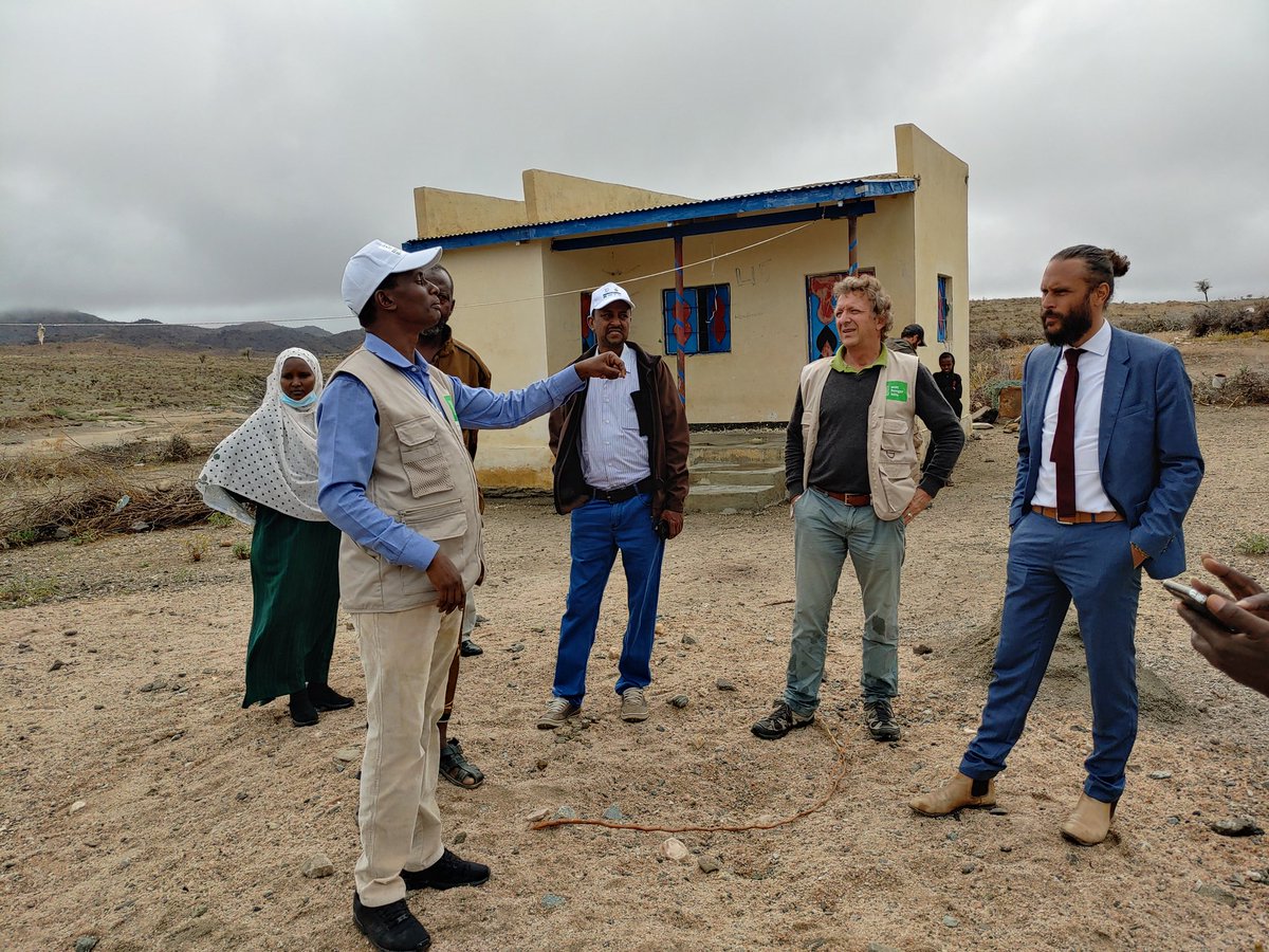 GermanyinSOM's tweet photo. We went to #Awdal region to better understand the needs of local communities affected by climate change &amp; visit humanitarian interventions by our partners @Welthungerhilfe, @Concern, @HI_Advocacy &amp; @VWB_VSF. Thanks to the consortium for the essential work &amp; insightful few days! https://t.co/BlpionL9fF