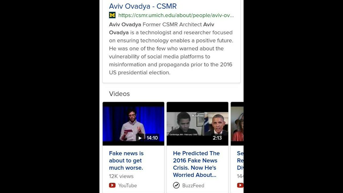 Remember this guy with the deep fakes, keep him in mind because he's going to come up again...