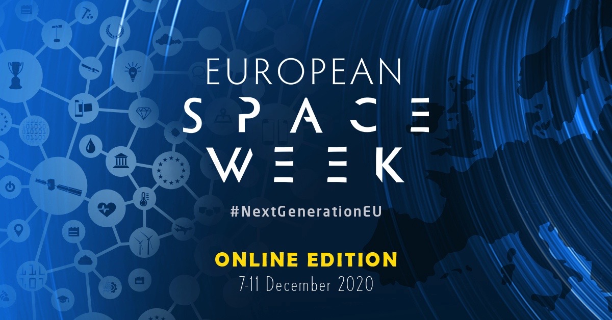 This week is #EUSpaceWeek 2020. 
Event registration details here:
tinyurl.com/yy56dlwa
#NextGenerationEU