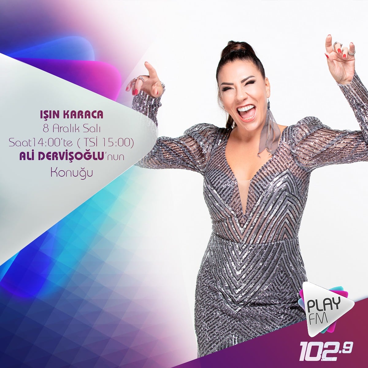 #IşınKaraca yeni şarkıları ile 8 Aralık Salı PLAY CAFE de <a href="/AliDervisoglu/">Ali Dervisoglu</a> nun konuğu oluyor. playfm.com.tr