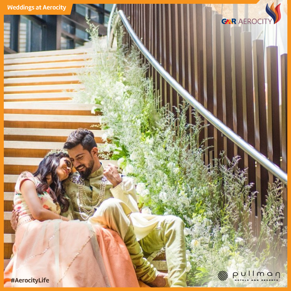 Looking for that vibrant and hassle free wedding experience? GMR Aerocity, Delhi is the perfect location for you.
Our partner #PullmanNewDelhiAerocity offers you an entire range of services to make your wedding a memorable one.
 #AerocityLife #GMRAerocity