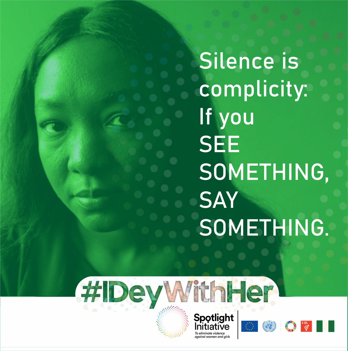 unwomenNG's tweet photo. While hardly anyone openly condones rape, too many of us fail to challenge the rape culture that surrounds us. 

Don’t be an accomplice! If you see something, say something📢!

#orangetheworld #16days #IDeyWithHer https://t.co/bgD1g8EPsk